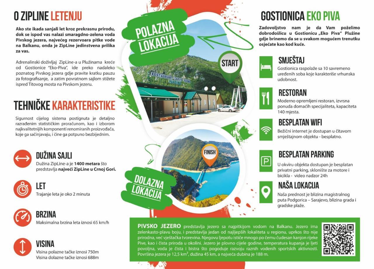 Guesthouse Eko Piva 普卢日内 外观 照片